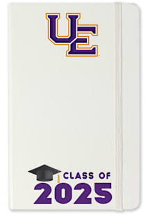 Evansville Purple Aces Class of 25 team logo Notebook and Folder - White