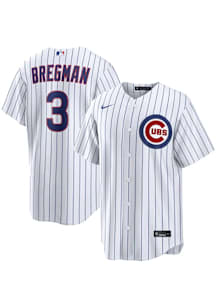 Alex Bregman Chicago Cubs Mens Replica Home Jersey - White