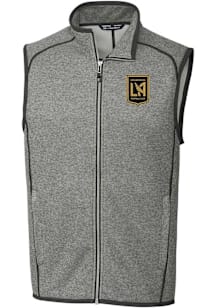 Cutter and Buck Los Angeles FC Mens Grey Mainsail Sleeveless Jacket
