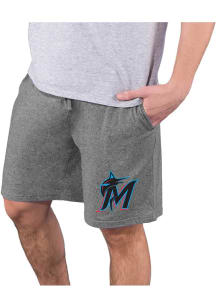 Concepts Sport Miami Marlins Mens Charcoal Quest Shorts