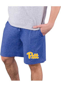 Mens Pitt Panthers Blue Concepts Sport Quest Shorts