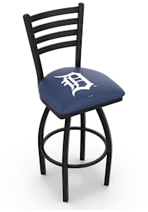 Detroit Tigers High Back Swivel Pub Stool - Black