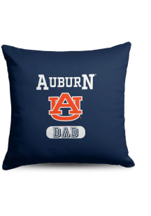 Auburn Tigers Dad 18x18 Throw Pillow - Navy Blue