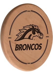 Brown Western Michigan Broncos Laser Engraved Sign