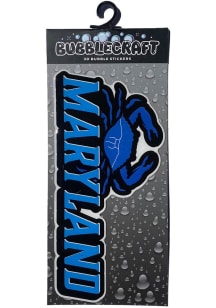 MRYLND COASTALBLUE Blue Crab Bubble STCKR