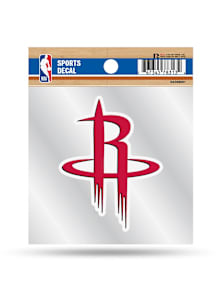 Houston Rockets 4x4 Auto Decal - Red