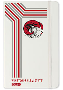 Winston-Salem State University School Bound team logo Notebook and Folder - White