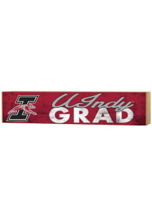 KH Sports Fan Indianapolis Greyhounds Grad graduation graphic Sign - Cardinal