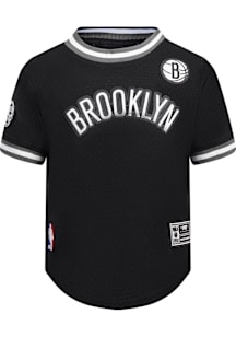 Pro Standard Brooklyn Nets Toddler Black Mesh Short Sleeve T-Shirt