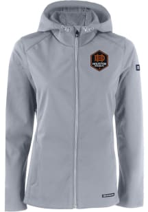 Cutter and Buck Houston Dynamo Womens Grey Evoke Light Weight Jacket