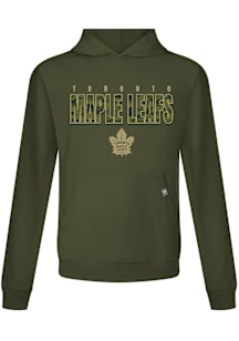 Levelwear Toronto Maple Leafs Mens Olive Relay Protect Hood