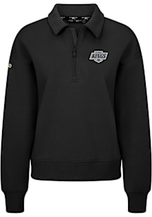 Levelwear Los Angeles Kings Womens Black Canmore 3D Embroidered Patch Medium Weight Jacket