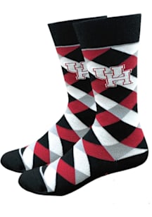 Houston Cougars Graduate Argyle Mens Argyle Socks