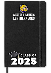 Western Illinois Leathernecks Class of 25 team logo Notebook and Folder - Black