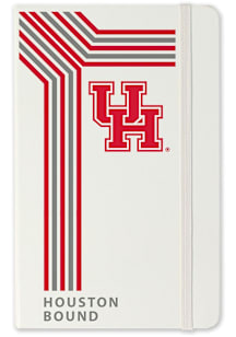 Houston Cougars School Bound team logo Notebook and Folder - White