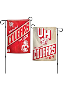 Houston Cougars Vault Garden Flag - Red