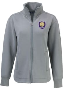 Cutter and Buck Orlando City SC Womens Graphite Roam Light Weight Jacket