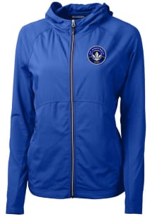 Cutter and Buck Montreal Impact Womens Blue Adapt Eco Light Weight Jacket