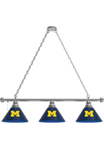Michigan Wolverines 3 Shade Billiard Lamp