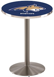 Montana State Bobcats Stainless Round Base Pub Table