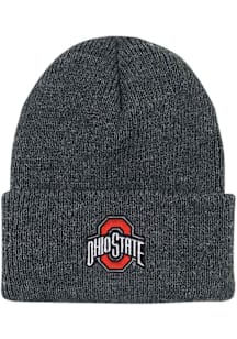 LogoFit Ohio State Buckeyes Dark Grey North Pole Youth Knit Hat