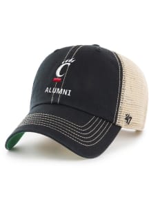 47 Black Cincinnati Bearcats Alumni Trawler Adjustable Hat