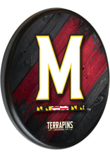 Black Maryland Terrapins Printed Sign
