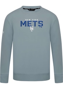Levelwear New York Mets Grey Mandate Carve Long Sleeve T Shirt