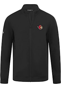 Levelwear Ottawa Senators Mens Black Alec 3D Embroidered Patch Light Weight Jacket
