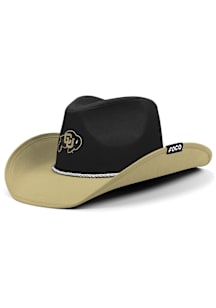 Forever Collectibles Colorado Buffaloes Black Two-Tone Cowboy Hat Mens Cowboy Hat