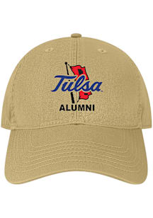 Tulsa Golden Hurricane Alumni Twill Adjustable Hat - Gold