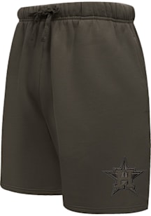 Pro Standard Houston Astros Mens Brown Neutral Shorts