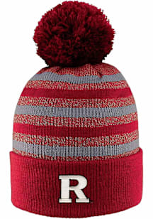 LogoFit Rutgers Scarlet Knights Dark Grey Doc Marled Mens Knit Hat