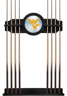 West Virginia Mountaineers Solid Wood Cue Rack Pool Table