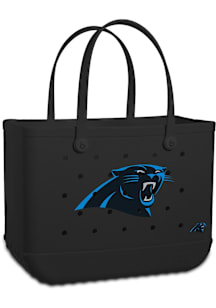 Carolina Panthers Black Large Bogg Bag Tote