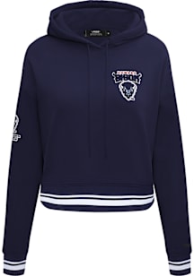 Pro Standard Howard Bison Womens Navy Blue Classic Hooded Sweatshirt