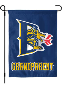 Navy Blue Drexel Dragons Grandparent Garden Flag
