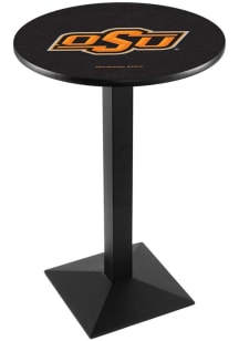 Oklahoma State Cowboys Square Base Pub Table