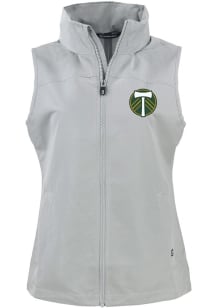 Cutter and Buck Portland Timbers Womens Grey Charter Vest