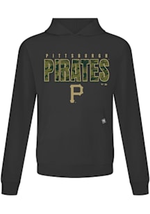 Levelwear Pittsburgh Pirates Mens Black Relay Protect Hood