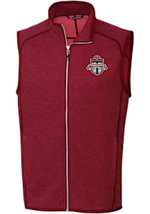 Cutter and Buck Toronto FC Mens Red Mainsail Sleeveless Jacket