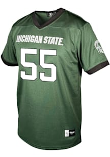 Rakeem Johnson  Genuine Collective Michigan State Spartans Green NIL Football Jersey