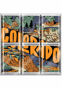 Colorado 6 Piece Chocolate Logo Puzzle Candy