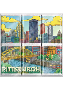 Pittsburgh 6 Piece Chocolate  Puzzle Candy