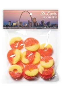 St Louis 2.2 oz Gummy Peach Ring Candy Candy
