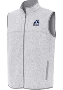 Mens Drexel Dragons Grey Antigua Academic Fortune Vest