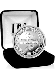 Kansas City Chiefs 2024 Super Bowl vs Eagles Fine Silver Collectible Coin