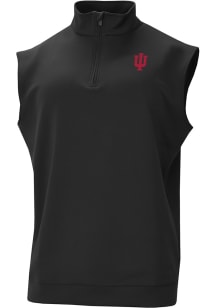 Columbia Indiana Hoosiers Mens Black Heat Seal Wickham Hills Sleeveless Jacket
