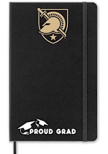 Army Black Knights Proud Grad team logo Notebook and Folder - Black