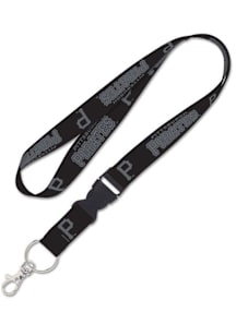 Pittsburgh Pirates Black Lanyard - Black